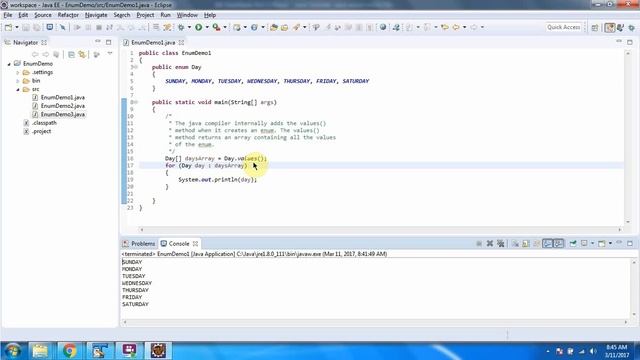 What is enum in java? | Java enum | enum in Java | Java Tutorial смотреть онлайн