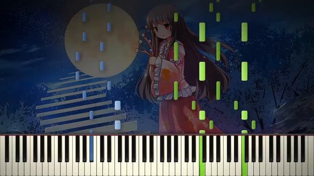 [Synthesia Tutorial] Touhou 8 - "Flight of the Bamboo Cutter ~ Lunatic Princess" - Solo смотреть онлайн