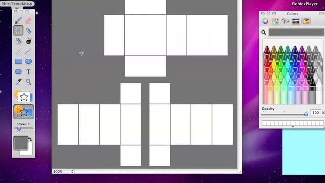 How to make a transparent shirt template on ROBLOX (MAC) смотреть онлайн