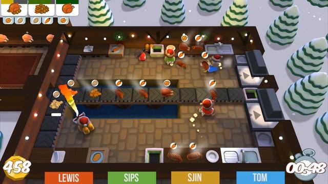 WE ARE AMAZING - Overcooked Christmas [#3] смотреть онлайн