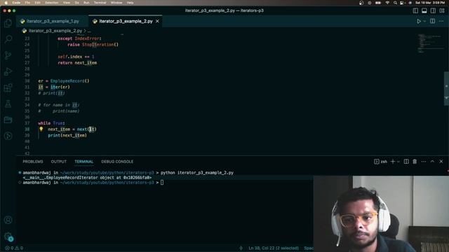 IG - 5. "for" loop machinery in Python and the next() function смотреть онлайн