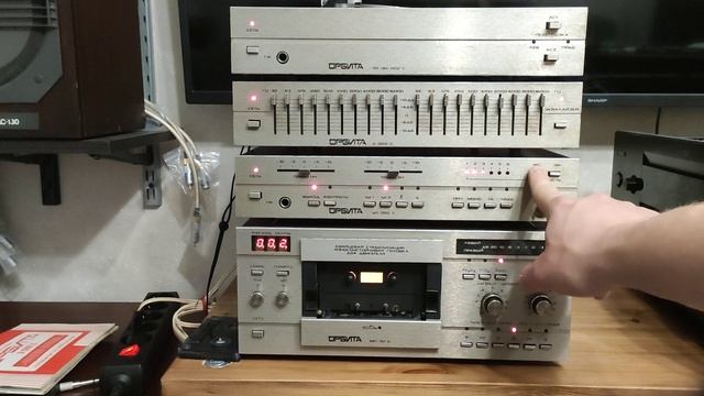 Музыкальный комплекс Орбита-002-стерео достойно и компактно, обзор. смотреть онлайн
