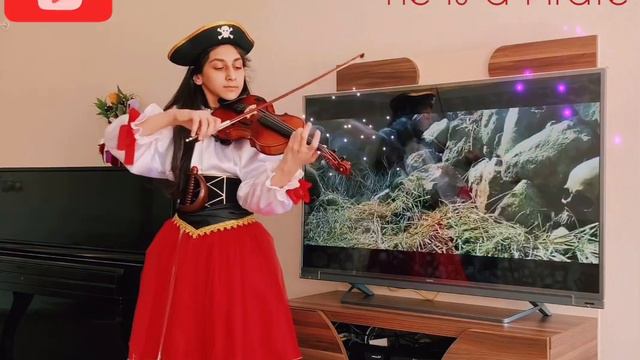 He is a Pirate (Pirates of the Caribbean) - Violin Cover (Keman/Skripka) - Aliya Karimli смотреть онлайн
