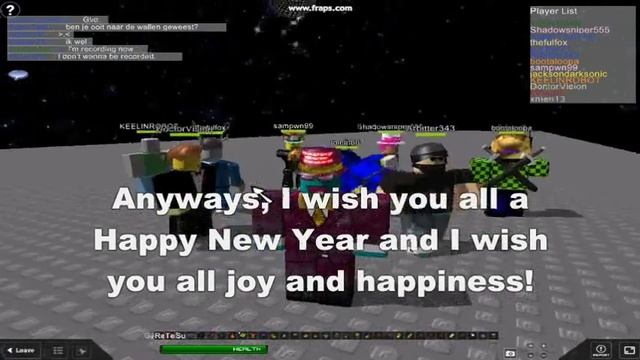Roblox: Happy New year 2011 смотреть онлайн