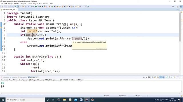 Return Nth Term for Given Sequence|Logic Building Problems|Placement Questions|Java Code|Python Cod смотреть онлайн
