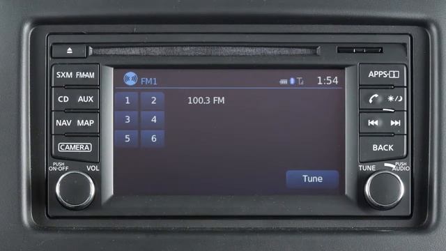 2017 Nissan NV200 - Audio System With Navigation (if So Equipped)