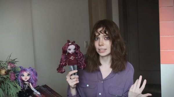 Rainbow high Scarlet Rose распаковка и обзор + restyle