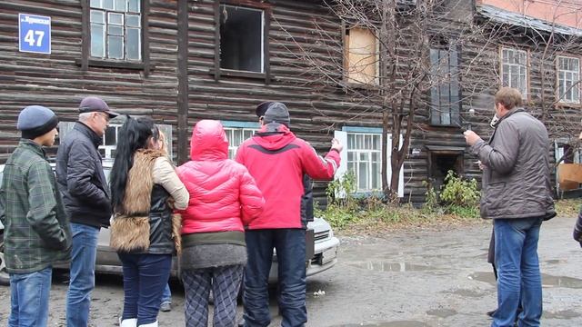 Конфликтная ситуация при сносе дома Журинская, 47 в Новосибирске смотреть онлайн