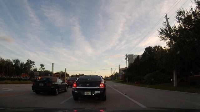 Driving from Fort Myers to San Carlos Park, Florida смотреть онлайн