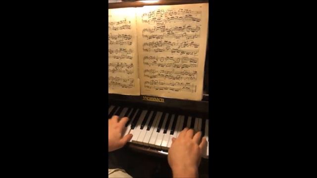 Bach Well Tempered Clavier 1 vol Бах Хорошо темперированный клавир том 1 H dur, h moll смотреть онлайн