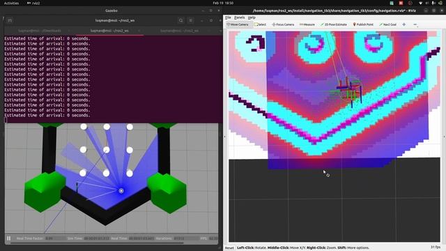 Nav 2 in ROS 2 with Commander API for Python смотреть онлайн