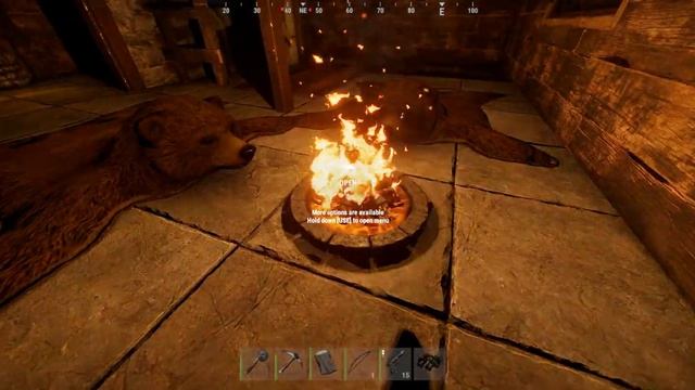 RUST Gifted Camp Fire, Skulls With Spooky Sounds
