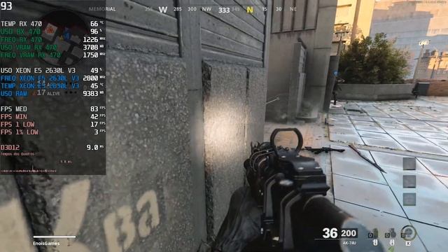 Test Call Of Duty Black Ops Cold War Xeon E5 2630L V3 смотреть онлайн