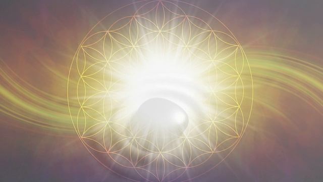 'Flower of Life' 432Hz Alchemy Crystal Singing Bowls クリスタルシンギングボウル смотреть онлайн