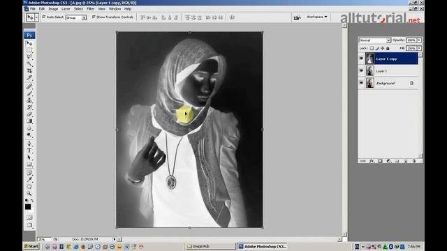 Cara membuat efek sketsa pada photoshop cs3 смотреть онлайн
