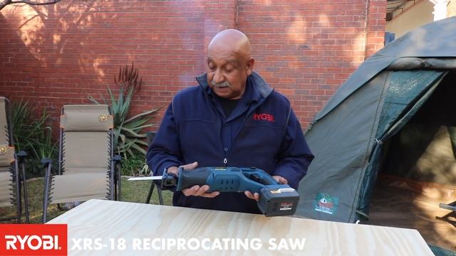 RYOBI XRS-18 Reciprocating Saw. смотреть онлайн