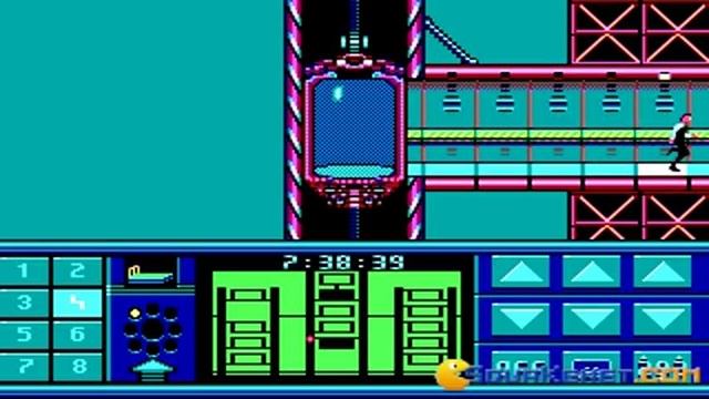 Impossible Mission 2 gameplay (PC Game, 1988) смотреть онлайн