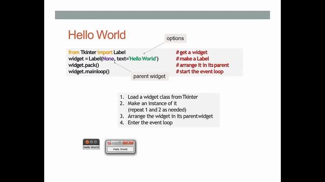 Tkinter Python GUI Tutorial For Beginners 1 - Introduction to Tkinter смотреть онлайн