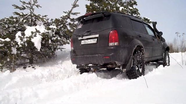 СНЕГ ЗОВЁТ || Jeep, Нивы, Rexton, УАЗ || OFFROAD-ЗАРУБА ДО МЯСА. смотреть онлайн