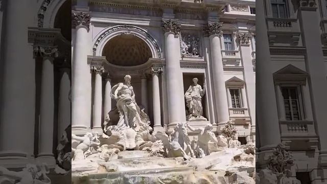 Рим Италия фонтан Де Треви смотреть онлайн