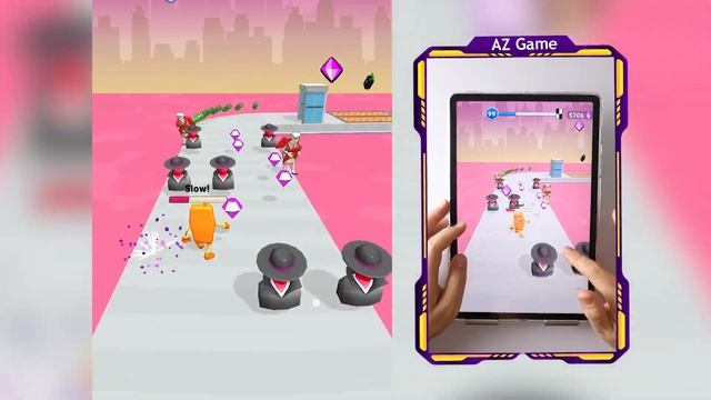 ?Satisfying Mobile Game: Ball Merge Race, Juice Run, Sandwich Runner, Shape Shifting, Pancake Run смотреть онлайн