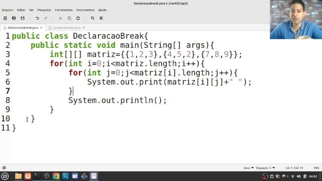 Certificação Java 17 - Declaração Break смотреть онлайн