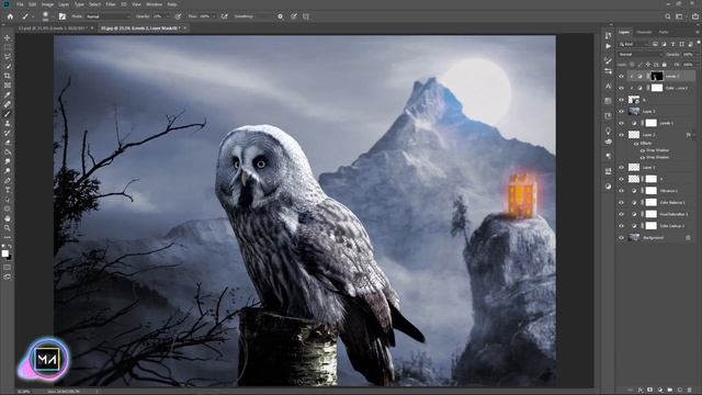Fantasy Image Editing Photoshop Tutoriyal ( Halloween Night Editing ) смотреть онлайн