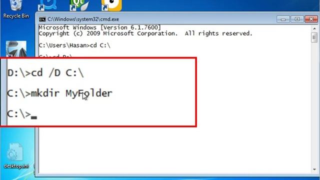 Работа с командной строкой Windows урок 1.avi смотреть онлайн