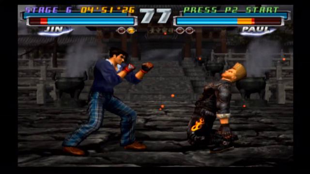 Tekken Tag Tournament Heihachi Mishima/Jin Kazama Playthrough смотреть онлайн