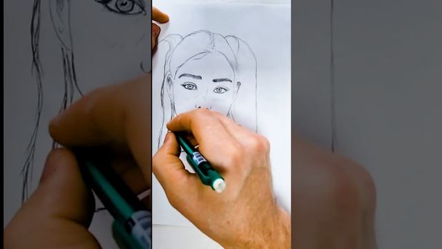 Как нарисовать Bella Poarch (Белла Поарч) портрет карандашом смотреть онлайн
