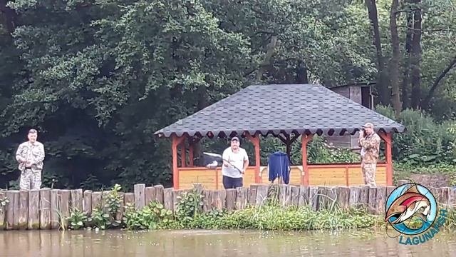Бешеный клев форели в ПРиО Лагуна (нижний пруд) смотреть онлайн