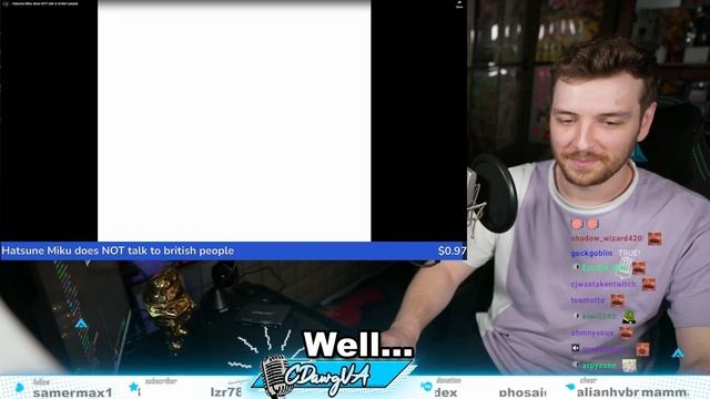 CdawgVA reacts to Hatsune Miku hating on British people смотреть онлайн