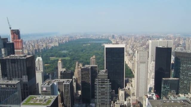 Mai 2012 - Vue de New-York depuis la terrasse du Rockfeller Center смотреть онлайн