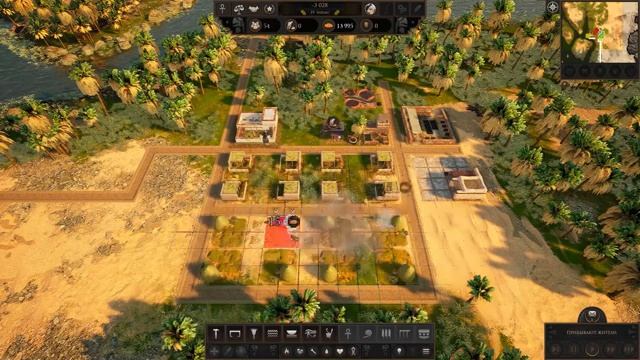 Строим город мечты в пойме Нила в демо Builders of Egypt смотреть онлайн