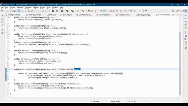 JWT Authentication and Authorization : Secure your Web application #jwt смотреть онлайн