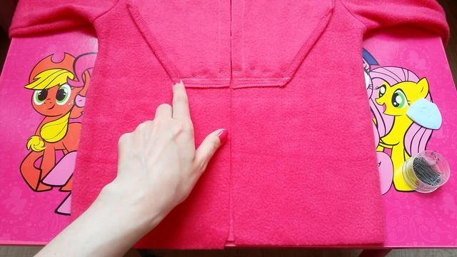 Толстовка из флиса своими руками - МК / Fleece Sweatshirt - DIY смотреть онлайн