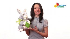 Интерактивный кролик-сказочник «играем вместе» на батарейках цвет в ассортименте