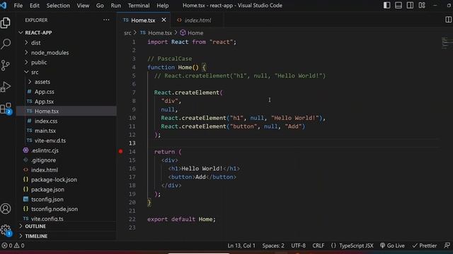 React TypeScript - 5: React Fragment смотреть онлайн