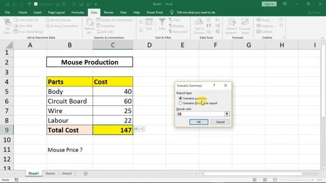 IMPORTANCE of SCENARIO MANAGER in excel - How To Use Scenario Manager in Excel смотреть онлайн