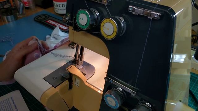 White 534 serger in working смотреть онлайн