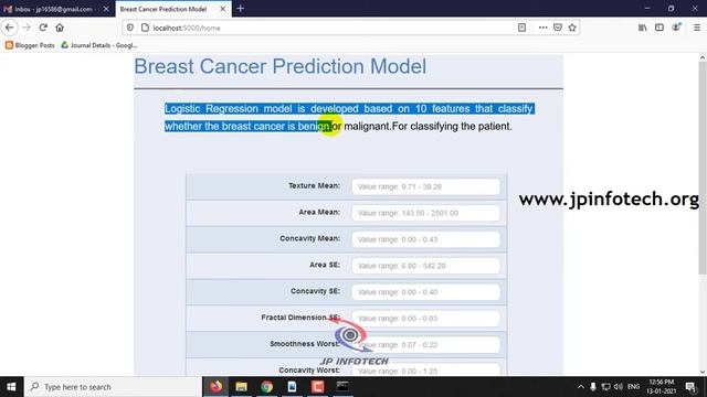 Prediction of Breast Cancer using Machine Learning | Python Final Year IEEE Project смотреть онлайн