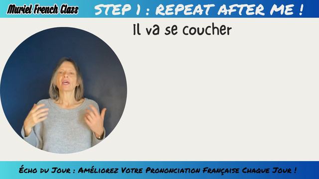 French speaking practice. Speak with me ! Basic Sentences about people. SHADOWING N°3 смотреть онлайн