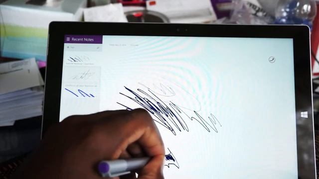 Microsoft Surface Pro 3 Pen drawing and writing experience смотреть онлайн