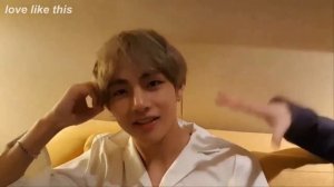 Чонгук дразнит Ви // Jungkook teases V [рус.саб, eng.sub]