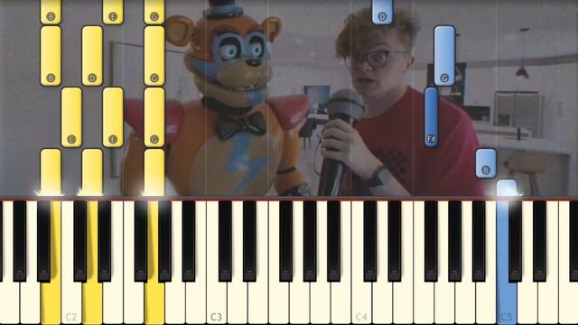 CG5 - Glamorous (FNAF Music Video) [Piano Cover] смотреть онлайн