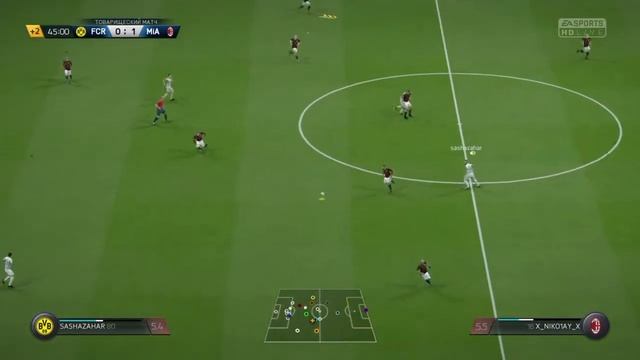 FIFA 16 Клубы профи VK League PS4 2-й Дивизион 5-й тур MiAmi AC vs FC bear russian смотреть онлайн
