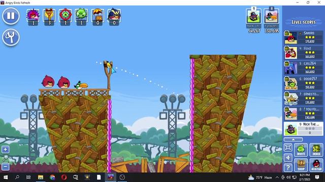 Angry Birds Refresh- Angry Birds Tournament #4 Gameplay (All Levels) смотреть онлайн