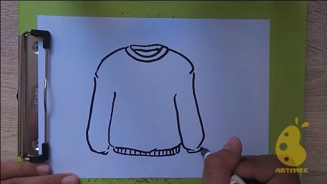 How to Draw Sweater ( Step by Step ) смотреть онлайн