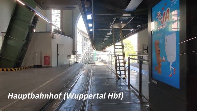 Full Ride With Wuppertal Schwebebahn ( Suspension)  Monorail  | Wuppertal | Germany