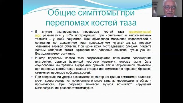 Перелом костей таза смотреть онлайн
